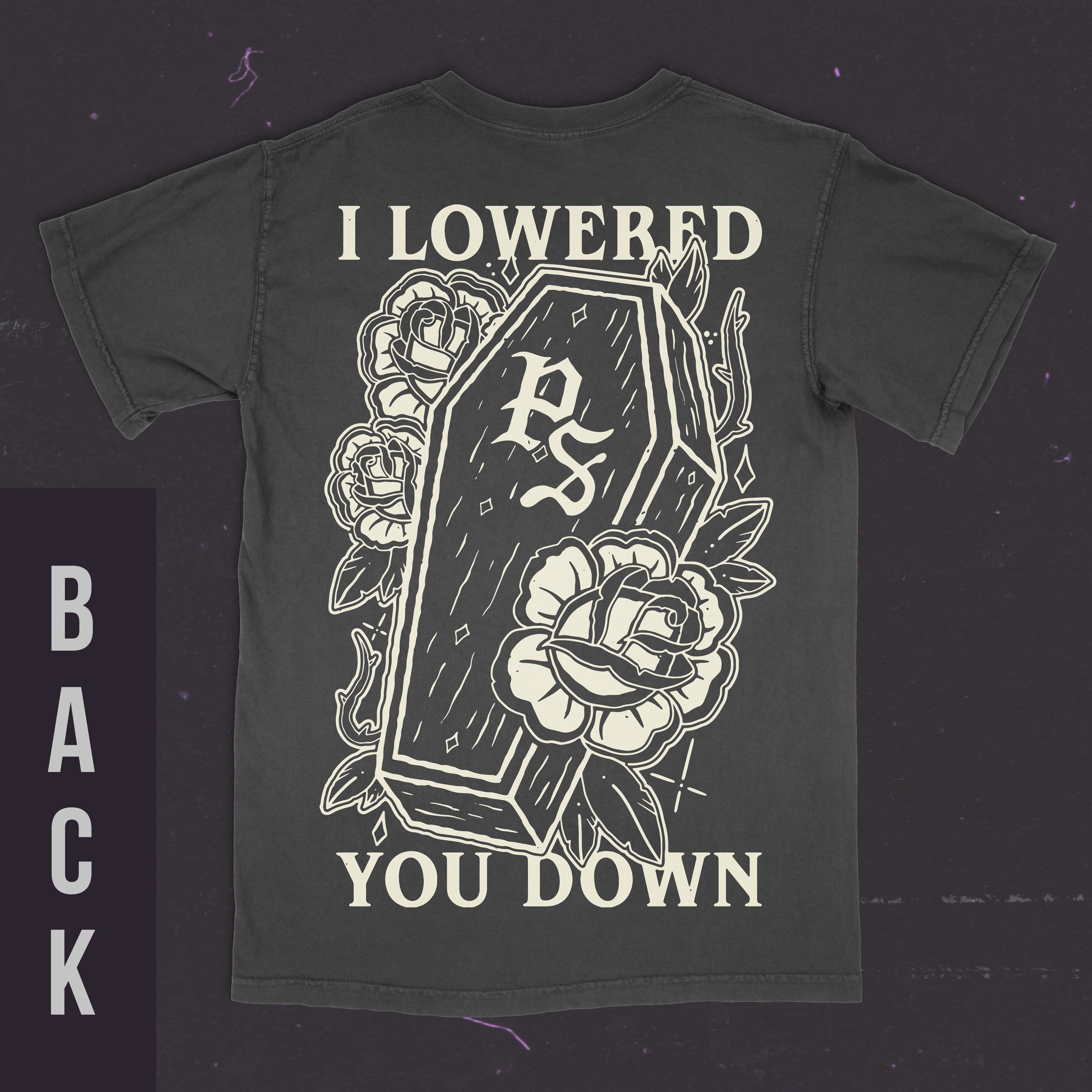 Pre-Order Casket T-Shirt Black Comfort Colors